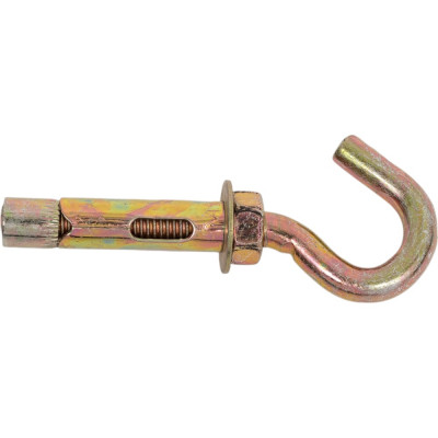 Анкерный болт с крюком Стройметиз 10х50 уп. 2 шт европодвес 2530021