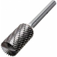 Борфреза цилиндрическая с зубчатым торцом (14х25х6х70 мм; ВК8; В14; 25Х06) ИНСТУЛС 00001337644