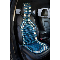 Массажная накидка на сиденье KRAFT синяя KT 835443