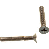 Потайной винт КРЕП-КОМП нержавейка, DIN965 А2 4х25 25шт впн425мф