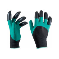 Садовые перчатки с пластиковыми когтями Park GG-8 00 3657