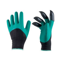 Садовые перчатки с пластиковыми когтями Park GG-4 00 3656