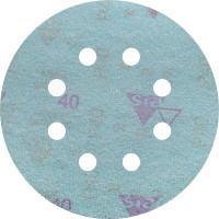 Круг шлифовальный на липучке siaflex 1948 (50 шт; 125 мм; 8 отверстий; P40) sia Abrasives sf50-125-8-040