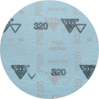 Круг шлифовальный на липучке siaflex 1948 (5+1 шт; 125 мм; без отверстий; P320) sia Abrasives sf6-125-0-320