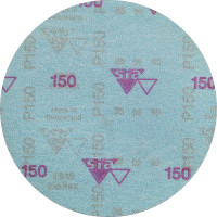 Круг шлифовальный на липучке siaflex 1948 (5+1 шт; 150 мм; без отверстий; P150) sia Abrasives sf6-150-0-150