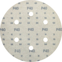 Круг шлифовальный на липучке siaone 1944 (5+1 шт; 150 мм; 6 отверстий; P40) sia Abrasives so6-150-6-040