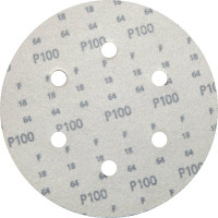 Круг шлифовальный на липучке siaone 1944 (5+1 шт; 150 мм; 6 отверстий; P100) sia Abrasives so6-150-6-100