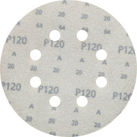 Круг шлифовальный на липучке siaone 1944 (5+1 шт; 125 мм; 8 отверстий; P120) sia Abrasives so6-125-8-120