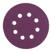 Круг шлифовальный на липучке siaspeed 1950 (5+1 шт; 125 мм; 8 отверстий; P60) sia Abrasives ss6-125-8-060