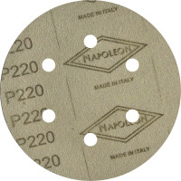 Круг шлифовальный на липучке PAPER GOLD (5 шт; 150 мм; 6 отверстий; P220) NAPOLEON npg5-150-6-220