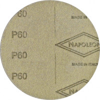 Круг шлифовальный на липучке PAPER GOLD (5 шт; 125 мм; без отверстий; P60) NAPOLEON npg5-125-0-060