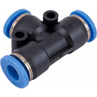 Тройник цанговый T-образный соединительный 6 мм SHPI PUT 06