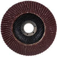 Круг лепестковый торцевой по металлу (125х22 мм; Р60) Русский Мастер РМ-90337