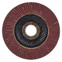 Круг лепестковый торцевой по металлу (115х22 мм; Р120) Русский Мастер РМ-90825