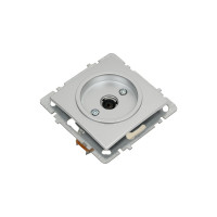 Механизм розетки NILSON 1СП тв конечный серебро Touran/Alegra metallic 24130433