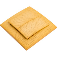 Выключатель NILSON 2СП клен Touran wood 24281003