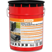 Полимерно-битумная мастика Profimast 5 л / 4,5 кг 4607952900738
