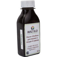 Масло для игрушек и посуды из дерева MAZ-SLO "Особое" цвет Шоколад, 100 мл 8064943