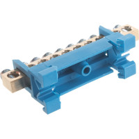 Нулевая шина DORI на дин-рейку 10 отв. 41177