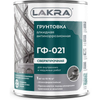 Грунт Лакра ГФ-021 красно-коричневый, 1 кг 90000673606