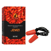 Беруши противошумные Jeta Safety со шнурком 37ДБ, JEM21