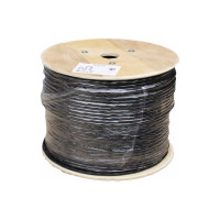 Кабель Netlink с одножильным тросом NL-CU FTP 4PR 24 AWG CAT5e 305м ВНЕШНИЙ УТ000002699