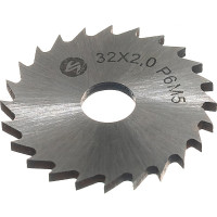 Фреза отрезная (32х2.0х8 мм; Р6М5; т2; Z=24; 6542 DIN 1837) ИНСТУЛС 00001289383