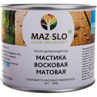 Восковая мастика MAZ-SLO матовая 0.5 л 8066978