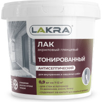 Тонированный лак Лакра орегон, в/д, 0.9 кг 90001353129