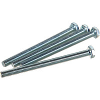 Болт с ШГ ЕВРОПАРТНЕР DIN933 с полн. рез. Zn 6 х 80 8 шт. 2 0335 1