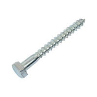 Шуруп с ШГ сантех. ЕВРОПАРТНЕР DIN 571 Zn 10 х 90 2 шт. 5 0962 1