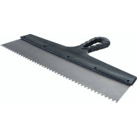 Зубчатый шпатель с антикоррозийным покрытием 350мм зуб 4х4мм Jettools 202-350/4