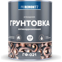 Грунт PROREMONTT ГФ-021 красно-коричневый, 0.9 кг Лк-00004523