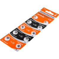 Часовая батарейка Minamoto AG0 LR521, 10 card 55000
