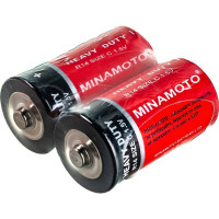 Батарейка Minamoto R14, 2 shrink 201