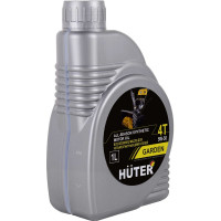 Масло моторное Huter 5W-30 синтетическое для четырёхтактных двигателей, для техники, 1 л 73/8/1/2