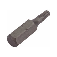 Вставка JTC 1/4"DR 5-гранная TORX с отверствием TS15Hх25мм 1192515 815068