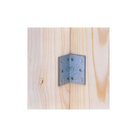 Перфорированный уголок ALBERTS оцинкованный, 60х60х40х2.5 мм 330705