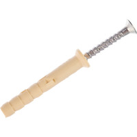 Дюбель-гвоздь с потайной манжетой ЕВРОПАРТНЕР нейлон. PDG UK 6x40, 40 шт. 1 0696 2