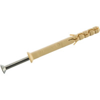 Дюбель-гвоздь с потайной манжетой ЕВРОПАРТНЕР нейлон. PDG UK 6x60, 40 шт. 1 0698 8