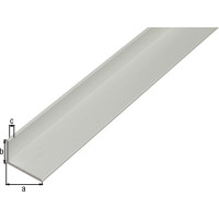 Уголок ALBERTS алюминиевый, серебристый, 40x10x2х1000 мм 473792