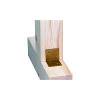 Уголок ALBERTS оцинкованный, 60x60x60х2 мм 332709