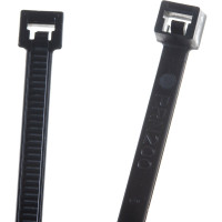 Атмосферостойкий ремешок-хомут ЕВРОПАРТНЕР черный 200х4,8 80шт. 3 6002 9