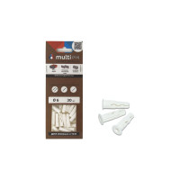 Дюбель ЕВРОПАРТНЕР MULTI plug 6х25 30 шт. 84374