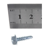 Самонарезающий шуруп с ШГ, с буром ЕВРОПАРТНЕР DIN 7504K Zn 4,8х16 10шт 15 1073 1