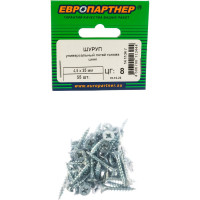 Шуруп универс. с пот. гол. ЕВРОПАРТНЕР Zn 4,5 х 25 55 шт. 14 1134 7