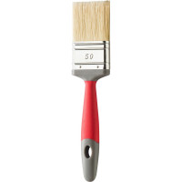 Плоская кисть HARDY серия 91, 2K, 50х16мм, красная 0200-915050