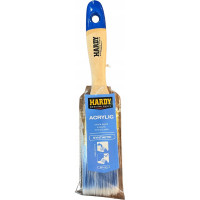 Плоская кисть HARDY серия 42, синяя щетина из полиэстера, 35х14мм 0204-425715
