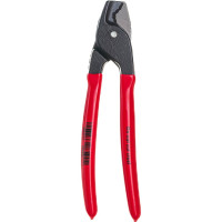 Кабелерез KNIPEX StepCut ступенчатый рез, кабель д. 15 мм, 50 кв.мм,  L-160 мм, обливные рукоятки KN-9511160