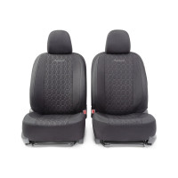 Получехлы на передние сиденья AUTOPROFI VERONA VER-0405 BK/GY